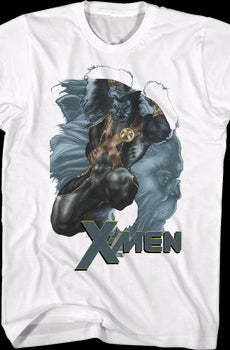 X-Men Beast Collage Marvel Comics T-Shirt