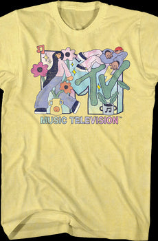 Yellow Logo MTV Shirt