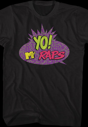 Yo MTV Raps Classic Logo MTV Shirt
