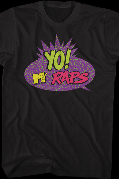 Yo MTV Raps Classic Logo MTV Shirtmain product image