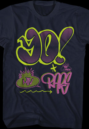 Yo! MTV Raps Graffiti MTV Shirt