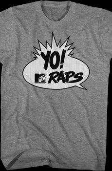 Yo! MTV Raps Vintage Logo MTV Shirt