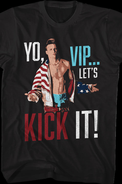 Yo VIP Let's Kick It Vanilla Ice T-Shirtmain product image