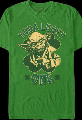 Yoda Lucky One Star Wars T-Shirt