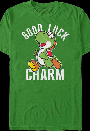 Yoshi Good Luck Charm Super Mario Bros. T-Shirt
