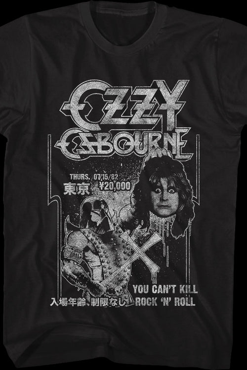 You Can't Kill Rock 'N' Roll Ozzy Osbourne T-Shirtmain product image
