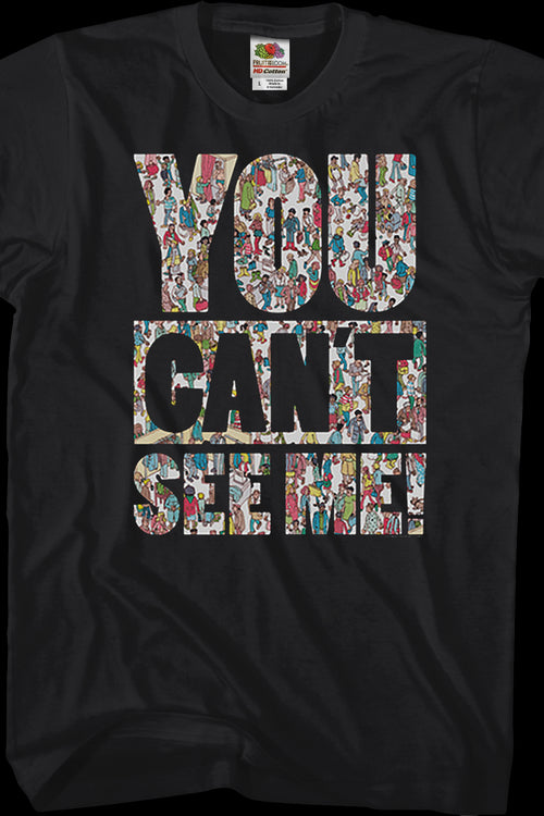 You Can't See Me Where's Waldo T-Shirtmain product image