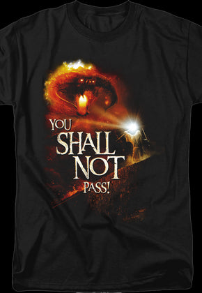 You Shall Not Pass Lord of the Rings T-Shirt