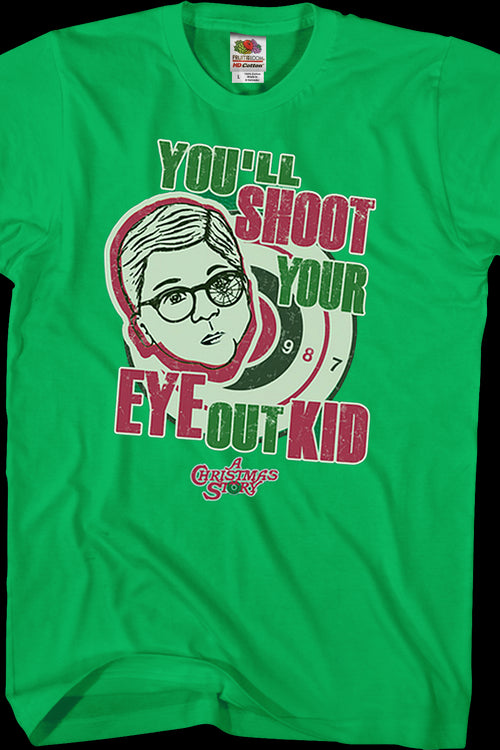 You'll Shoot Your Eye Out Christmas Story T-Shirtmain product image