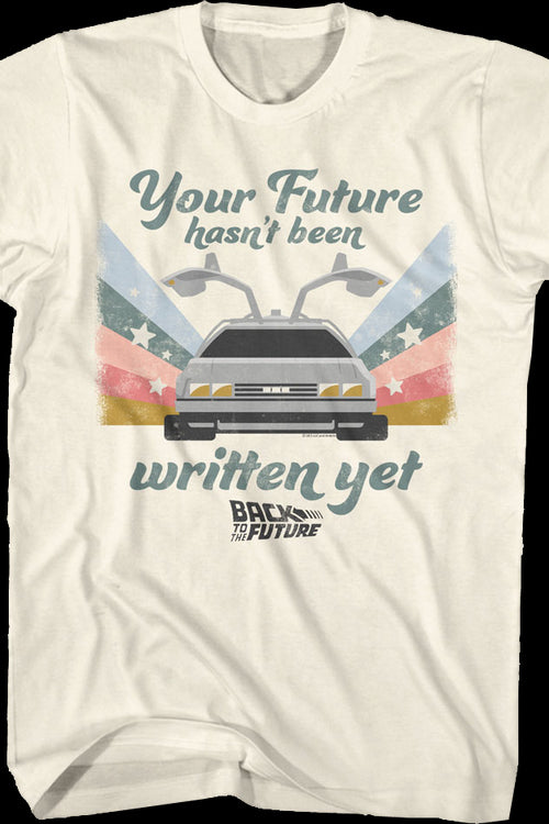 Your Future Hasn't Been Written Yet Back To The Future T-Shirtmain product image