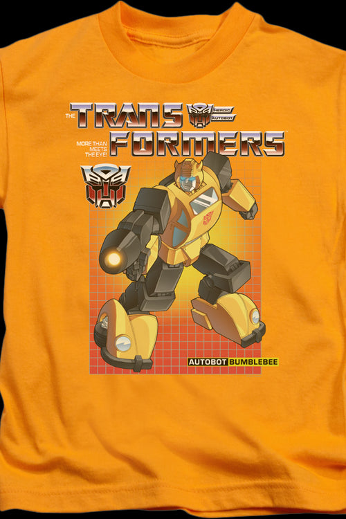 Youth Autobot Bumblebee Transformers Shirtmain product image