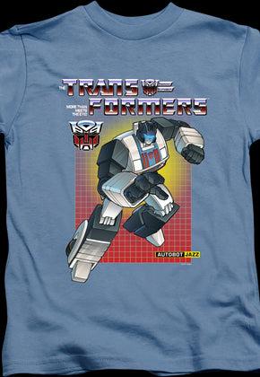 Youth Autobot Jazz Transformers Shirt