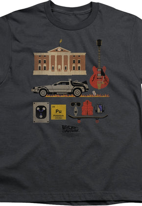 Youth Back To The Future Items Shirt