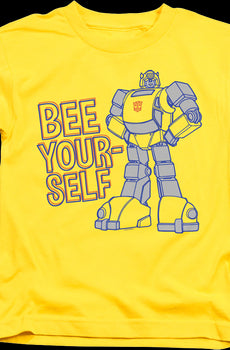 Youth Bee Yourself Bumblebee Transformers Shirt