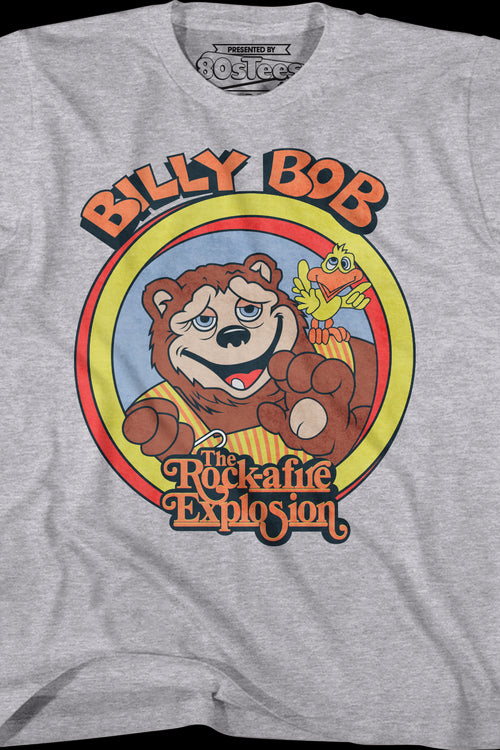 Youth Billy Bob Brockali Rock-afire Explosion Shirtmain product image