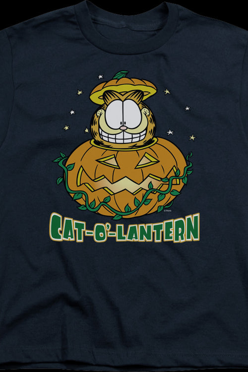 Youth Cat-O'-Lantern Garfield Shirtmain product image