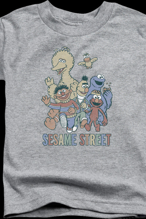 Youth Colorful Sesame Street Shirtmain product image