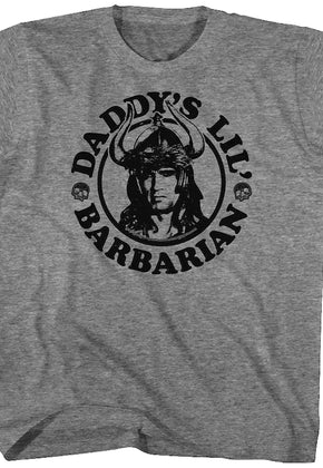 Youth Daddy's Conan The Barbarian Shirt