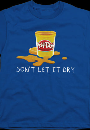 Youth Don't Let It Dry Play-Doh Shirt