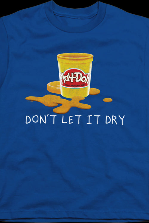 Youth Don't Let It Dry Play-Doh Shirtmain product image