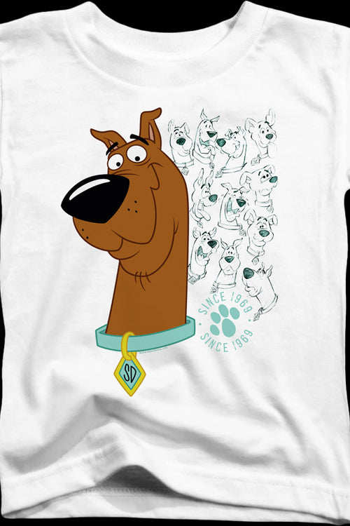 Youth Evolution Of Scooby-Doo Shirtmain product image