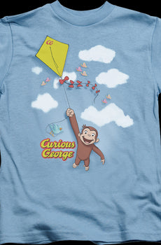 Youth Fly a Kite Curious George Shirt