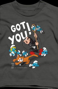 Youth Gargamel and Azrael Got You Smurfs Shirt