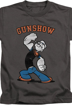 Youth Gunshow Popeye Shirt