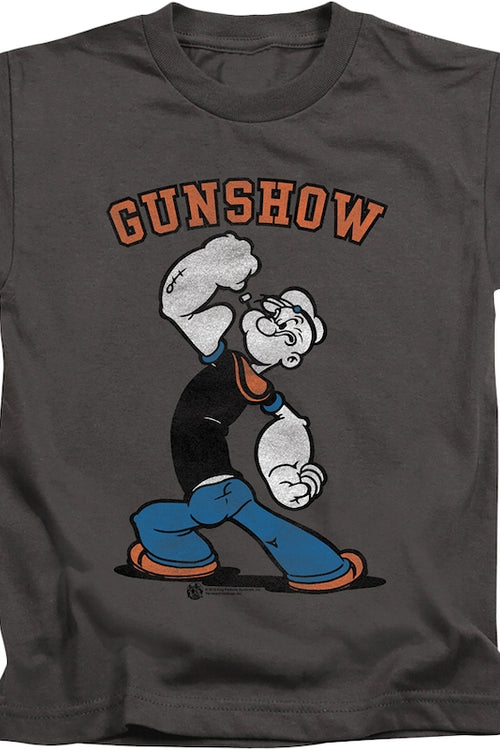 Youth Gunshow Popeye Shirtmain product image