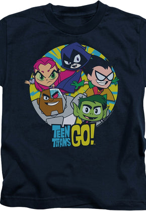 Youth Heroes Teen Titans Go Shirt