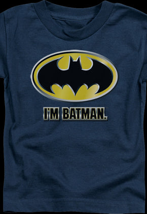 Youth I'm Batman DC Comics Shirt