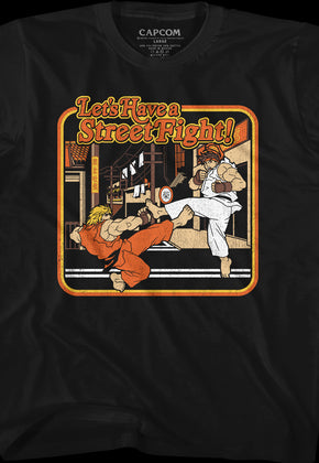 Youth Ken Masters and Ryu Street Fighter Shirt