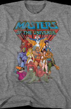 Youth Main Characters Masters of the Universe Shirt