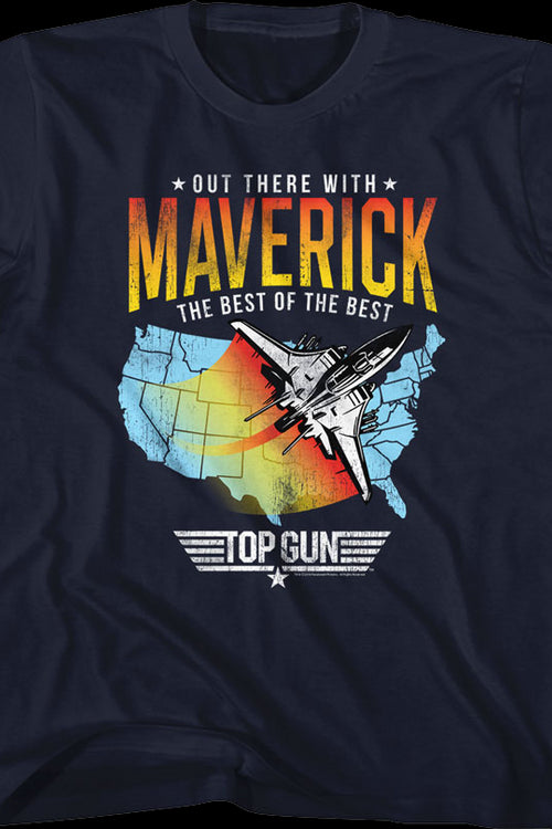 Youth Out There With Maverick Top Gun Shirtmain product image