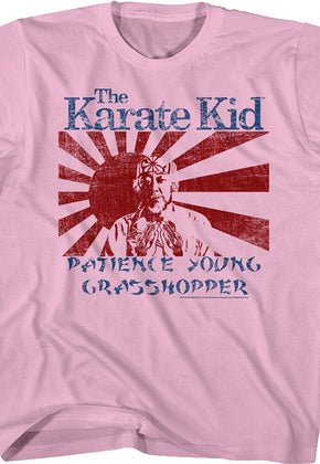 Youth Patience Young Grasshopper Karate Kid Shirt