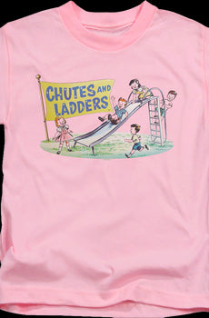 Youth Pink Chutes And Ladders Shirt