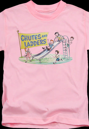 Youth Pink Chutes And Ladders Shirt