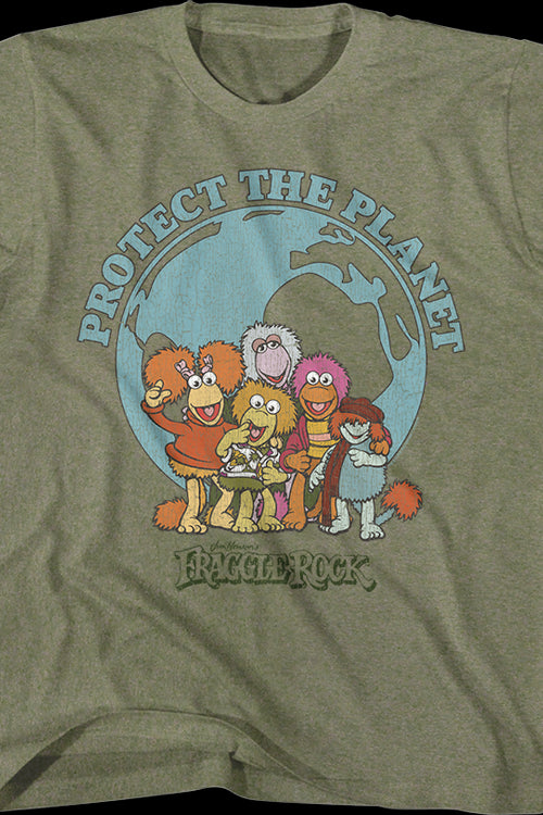 Youth Protect The Planet Fraggle Rock Shirtmain product image