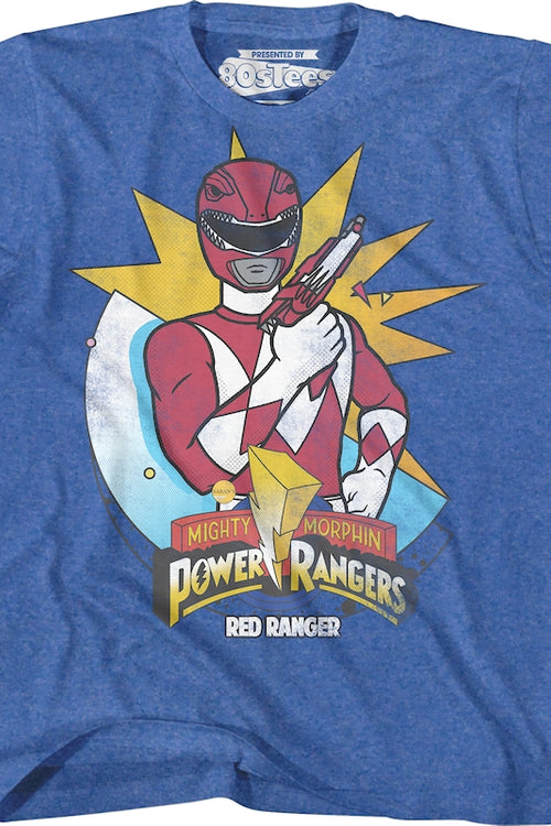 Youth Red Ranger Mighty Morphin Power Rangers Shirtmain product image