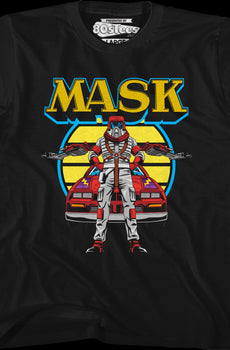 Youth Retro Matt Trakker And Thunderhawk MASK Shirt
