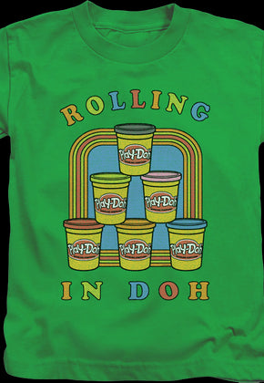 Youth Rolling In Doh Play-Doh Shirt