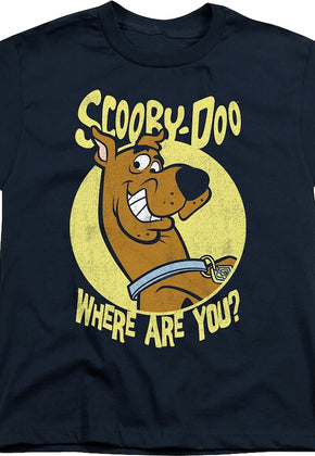 Youth Scooby-Doo Where Are You Shirt