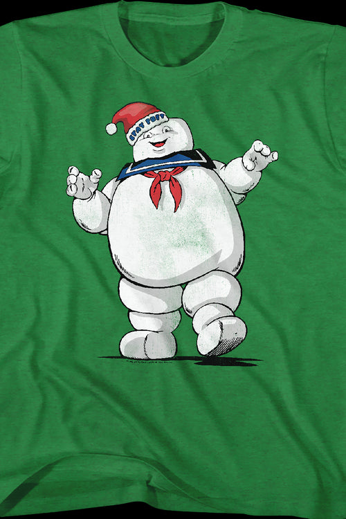 Youth Stay Puft Santa Claus Hat Real Ghostbusters Shirtmain product image