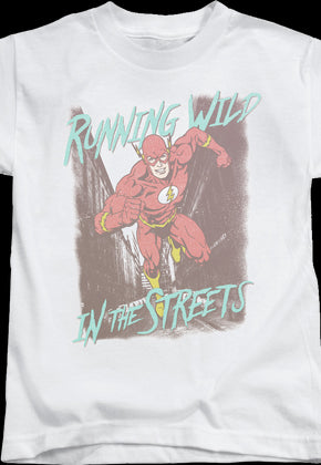 Youth The Flash Running Wild In The Streets DC Comics Shirt