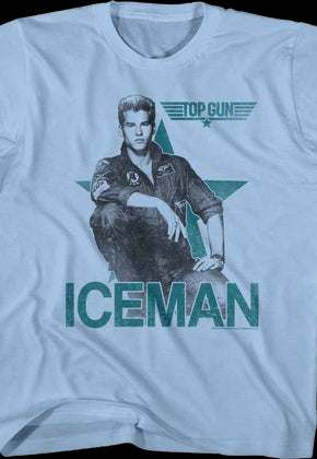 Youth Val Kilmer Iceman Top Gun Shirt