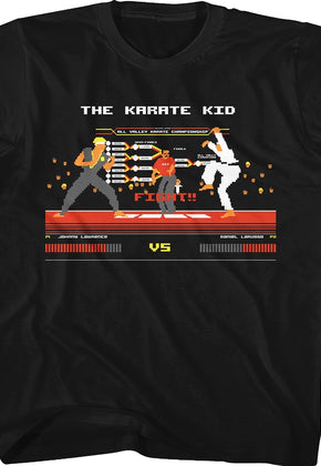 Youth Video Game Karate Kid Shirt