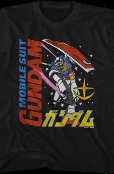 Youth Vintage Mobile Suit Gundam Shirt