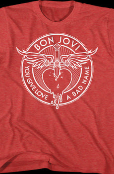 Youth You Give Love A Bad Name Bon Jovi Shirt