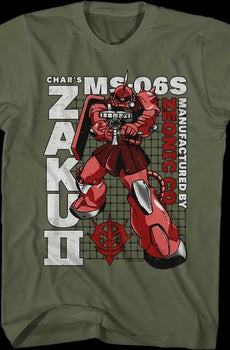 Zaku II Gundam T-Shirt