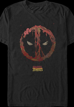 Zombie Deadpool Marvel Comics T-Shirt